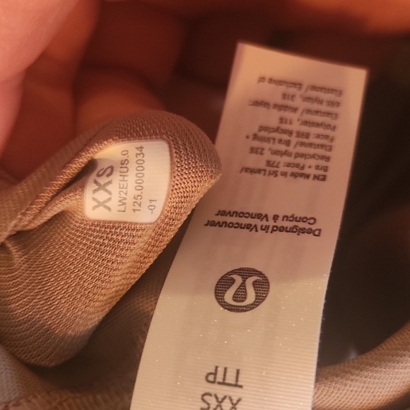 Lululemon Energy Longline BRA *EVOLVE NWT - Picture 5 of 5